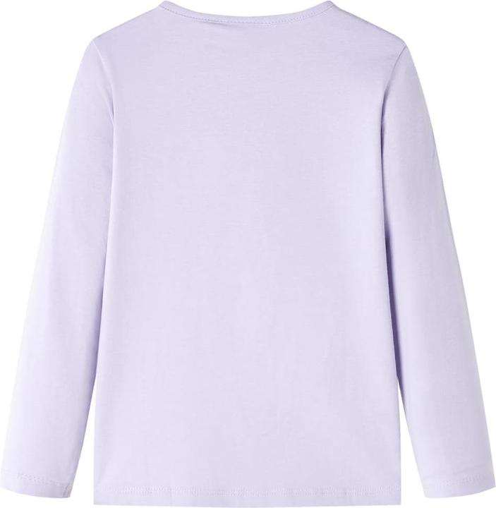Image du produit VidaXL T-shirt manches longues enfant violet clair 140,Matière : 95% coton. 5 (140)