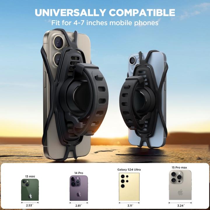 Image du produit Joyroom Support de téléphone en silicone pour vélo