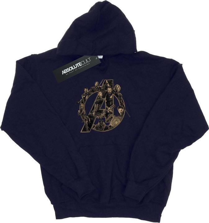 Produktbild Avengers Infinity War Logo Kapuzenpullover (XXL)