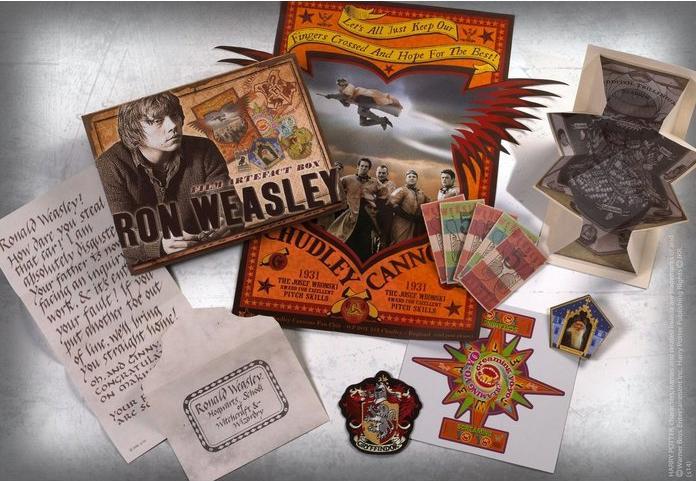 Actual product image Noble Collection Harry Potter Artefact Box Ron Weasley