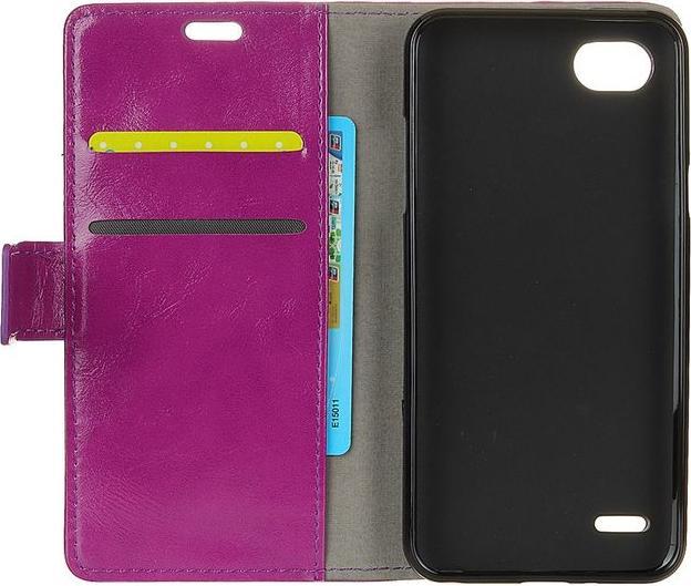 Image du produit MU Classic Couverture en cuir Crazy Horse (LG Q6, LG Q6+)