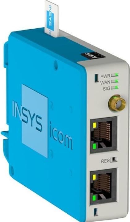 Actual product image Insys MIRO-L100 LTE cellular router VPN 1 x Ethernet