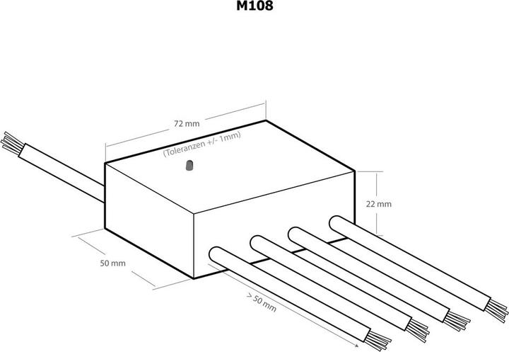 Image du produit Kemo 4 fois Cross-Over Interface Aiguillage Moteur stepper