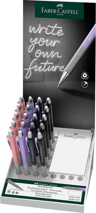 Immagine prodotto Faber-Castell Matita meccanica APOLLO 2327, in esposizione (0.70 mm, 20 x)