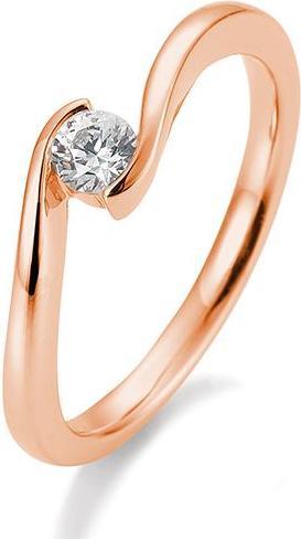 Breuning Ring Schwung 0,05-0,30ct. (53, 750/18 K Gold)