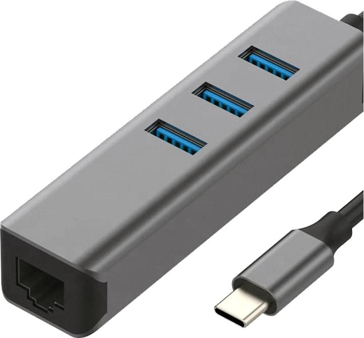 Actual product image Exsys EX-1133-N-2 (USB-C, 4 Ports)