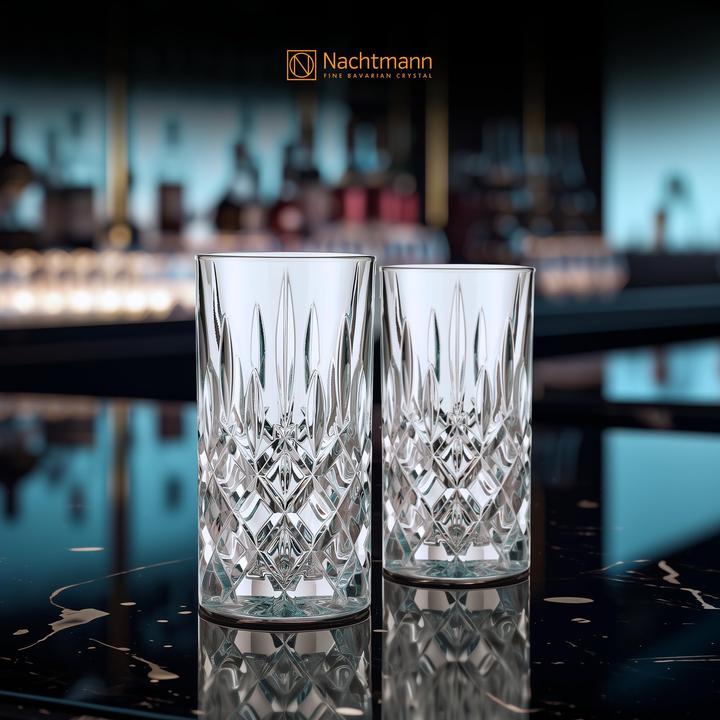 Produktbild Nachtmann Noblesse Longdrink Taupe Set 2tlg (0.40 l, 2 x)