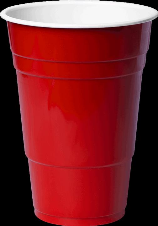 Produktbild SoloCups Party cup nr. 16oz rød 45cl 50stk/ps - (50 stk.) (50 x)