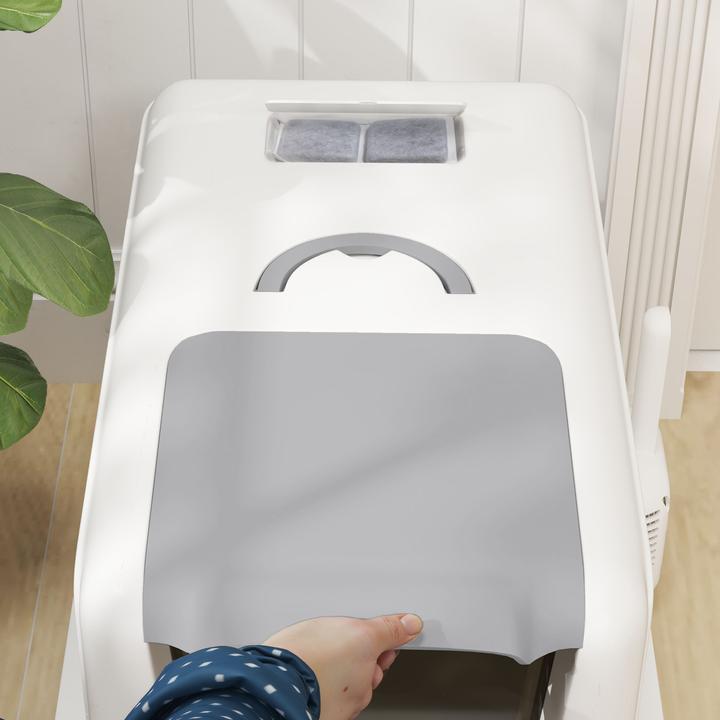 Produktbild PawHut Katzentoilette (Katzenklo geschlossen)