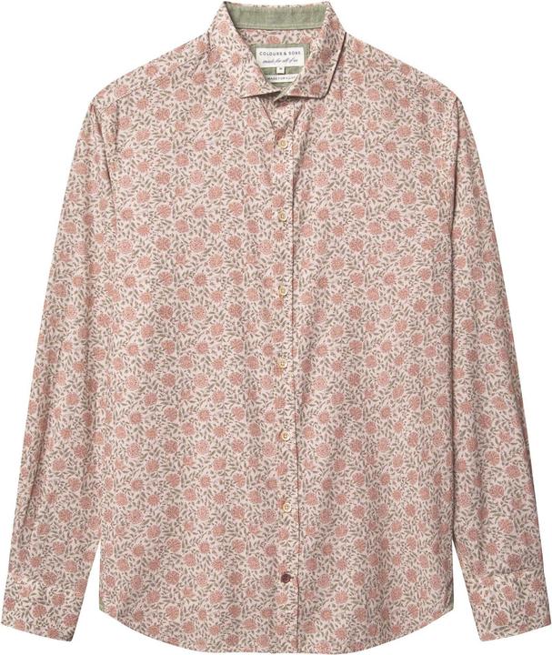 Colours & Sons Langarmhemd Shirt Printed