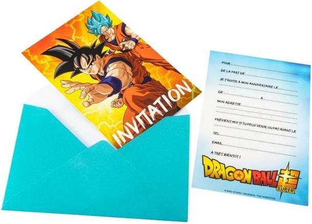 Immagine prodotto Chaks Dragon Ball: Invitation - FR (8 pezzi) (8 pz.)