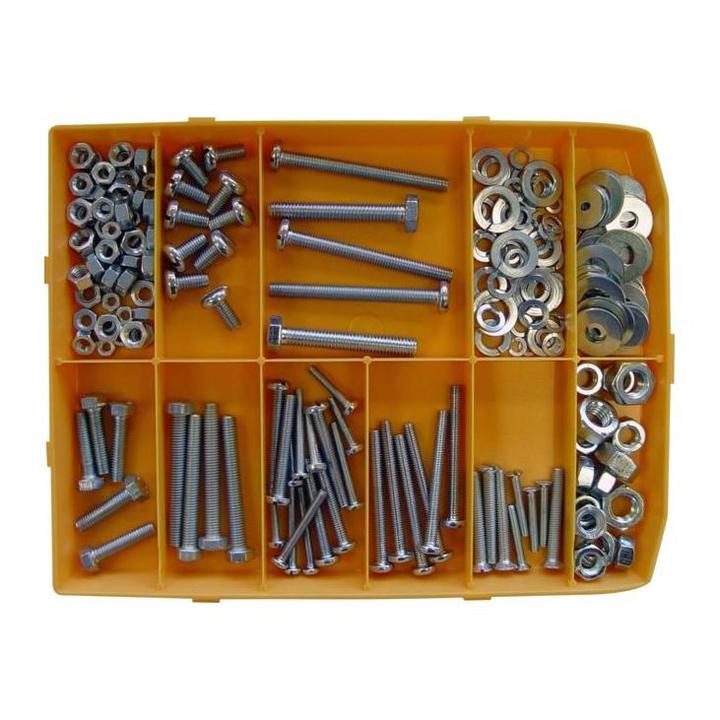 BestaPac Assortimento di viti in metallo (186 Viti per pezzo)