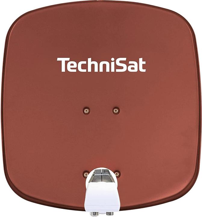 Produktbild TechniSat TV Sat DigiDish 45 Twin, Brick Red (Parabolantenne, 0.70 dB, DVB-S / -S2)
