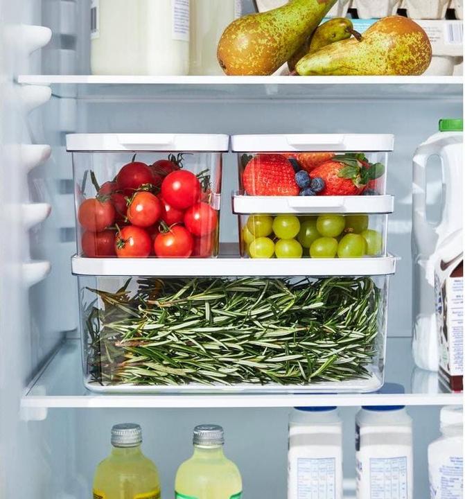 Actual product image Rotho Cauma fridge organiser