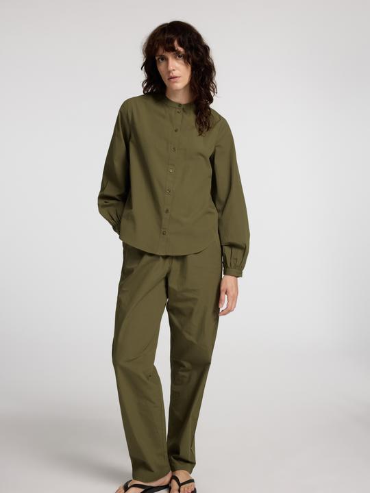 Image du produit Selected Femme Pantalon en coton taille haute (40)