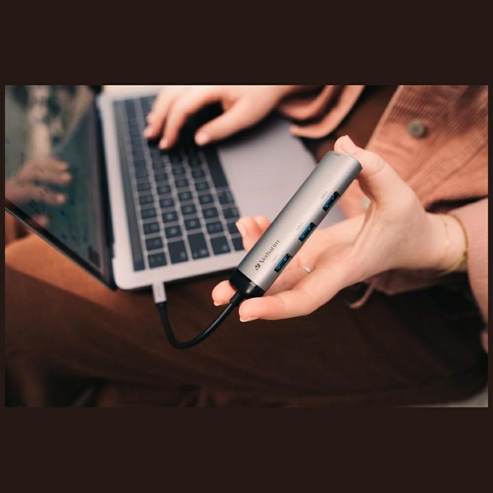 Productafbeelding Verbatim Multiport (USB-C, 4 Havens)