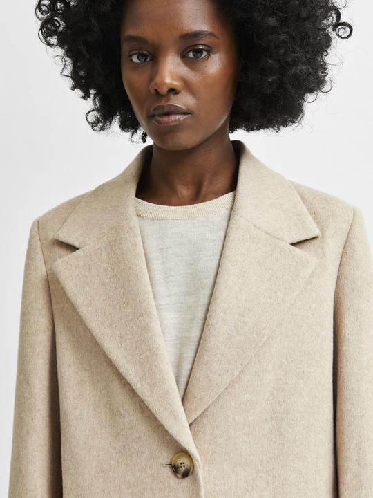 Actual product image Selected Femme wool blend coat (44)