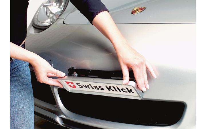 Produktbild Swissklick Nummerrahmen (Heck, Langformat)
