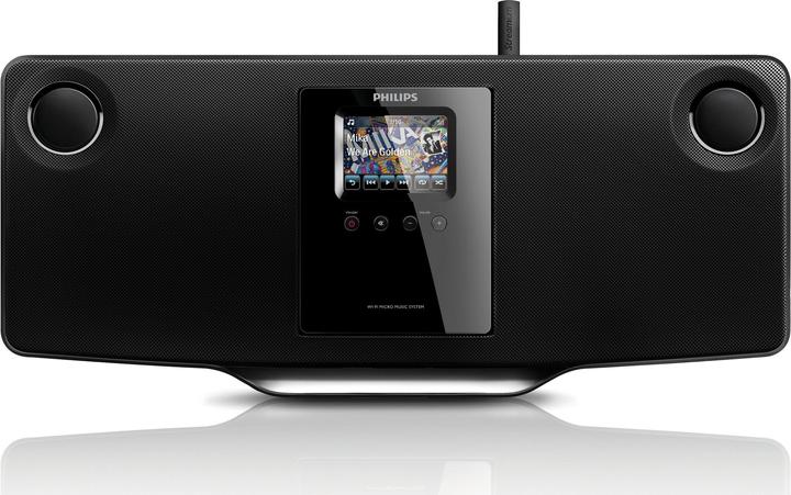 Actual product image Philips MCI298, Wireless Hi-Fi Microsystem, Internet radio