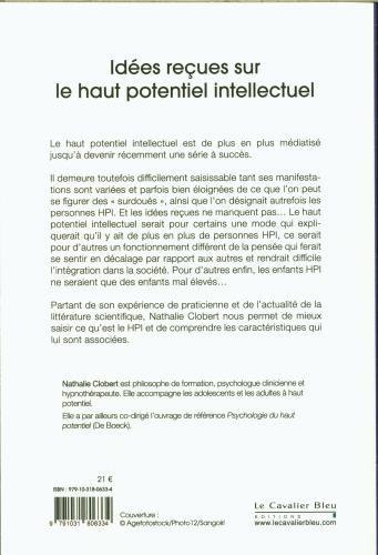Immagine prodotto Idées reçues sur le haut potentiel intellectuel (Francese, Clobert Nathalie, 2024)