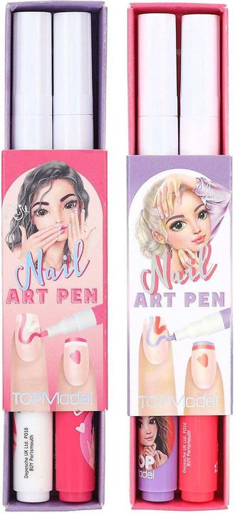Produktbild Top Model Topmodel - TOPModel Nail Polish Pen Set BEAUTY and ME - Pink and White, Peach-Coloured and Purple -
