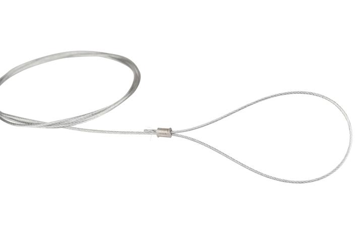 Actual product image Mamutec Galvanised wire rope (25 m)