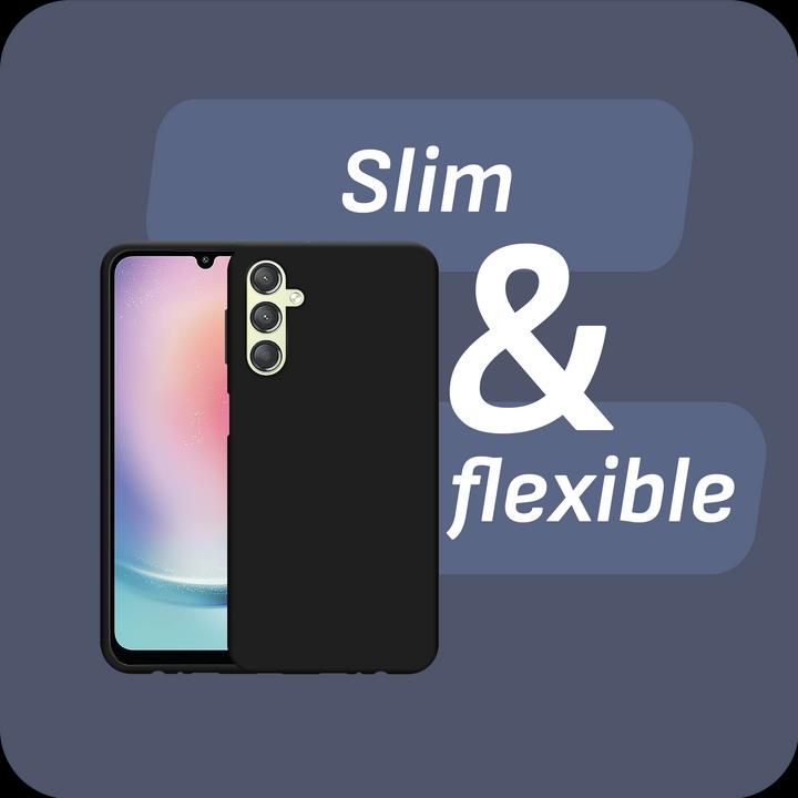 Produktbild Cazy Silikon Hülle Kompatibel mit Samsung Galaxy A24 4G - Soft TPU Schutz - (Samsung Galaxy A24)