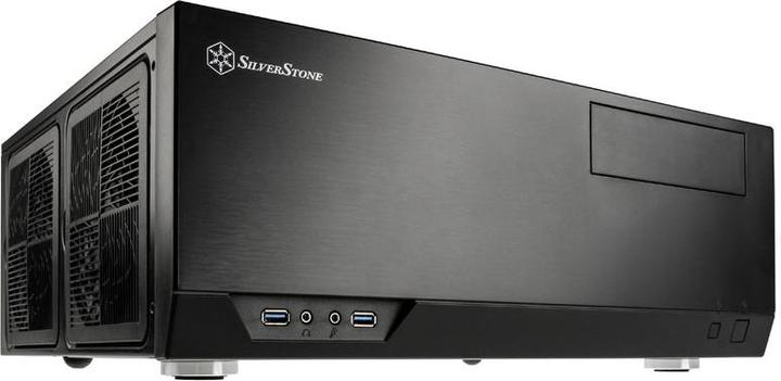 Actual product image Silverstone Sst-Gd09b (mATX, ATX)