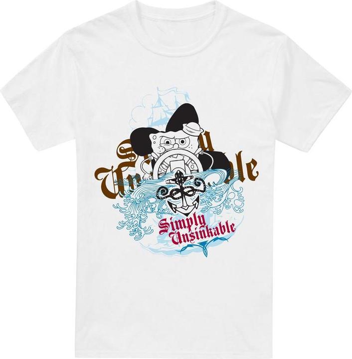 Spongebob Squarepants Simply Unsinkable TShirt (L)