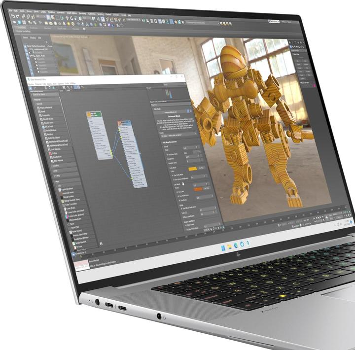 Actual product image HP ZBook Studio 16 G11 Intel Core Ultra 7 155H 40.64cm 16inch WUXGA 32GB 1TB/SSD NVIDIA RTX 4070 8GB (16", Intel Core Ultra 7 155H, 32 GB, 1000 GB, DE)