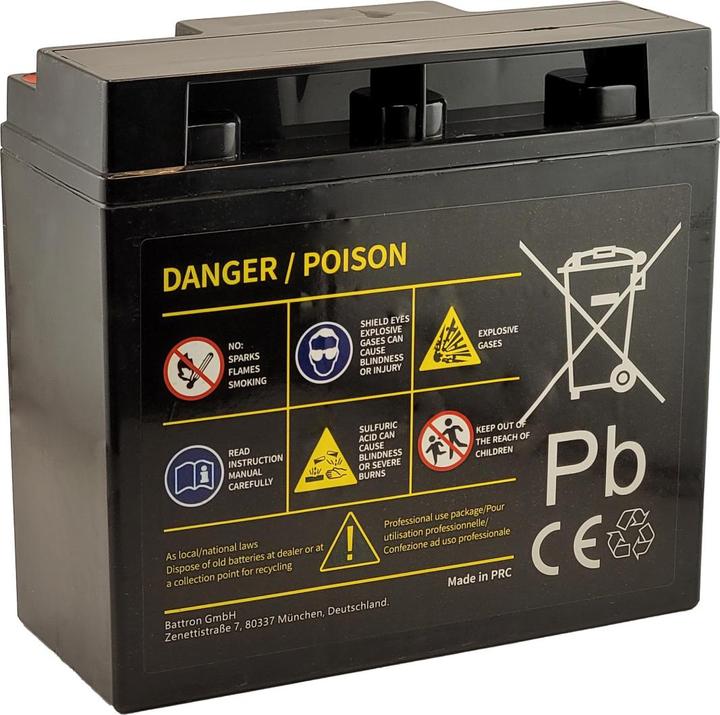 Produktbild Acconic HP22-12 Hi-Life Power AGM 12V 22Ah USV-Batterie (12 V, 22 Ah)