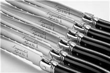 Actual product image Laguiole Premium Line steak knife black 1.8mm (6 Piece, Knife)