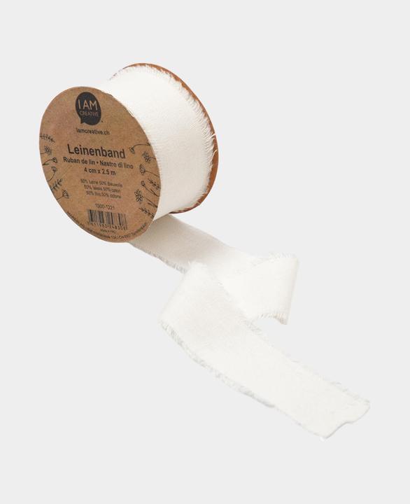 Actual product image I Am Creative Linen ribbon, versatile gift ribbon (Gift ribbon, 1 x)