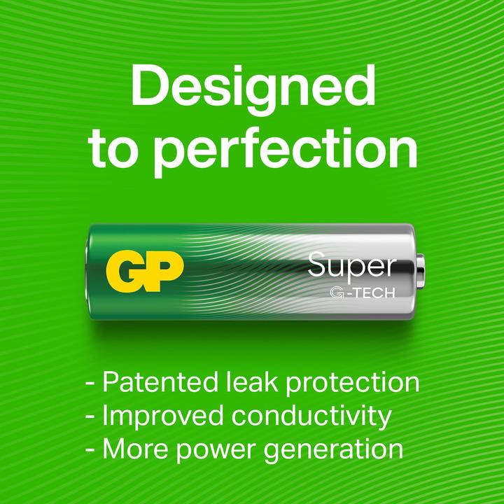 Image du produit GP Batteries PILES SUPER ALCALINES AAA 1.5V 12PCE (12 pcs, AAA)