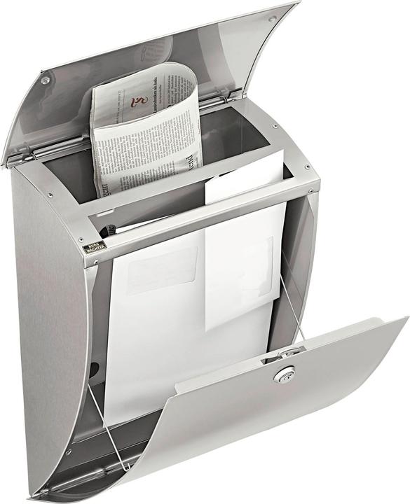 Produktbild Burg Wächter Briefkasten MILANO 3843 Ni