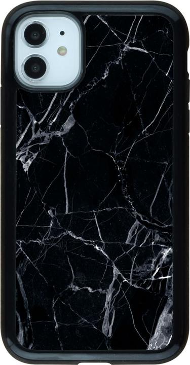 Actual product image PhoneLook Coque Hybrid Armor noir Marble Black 01 (Apple iPhone 11)