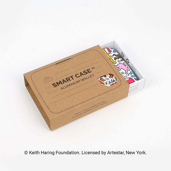 Actual product image Ögon Credit card holder V2 K.HARING COLOR