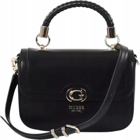 Guess Damenhandtasche Orlina Top Handle Fl Black