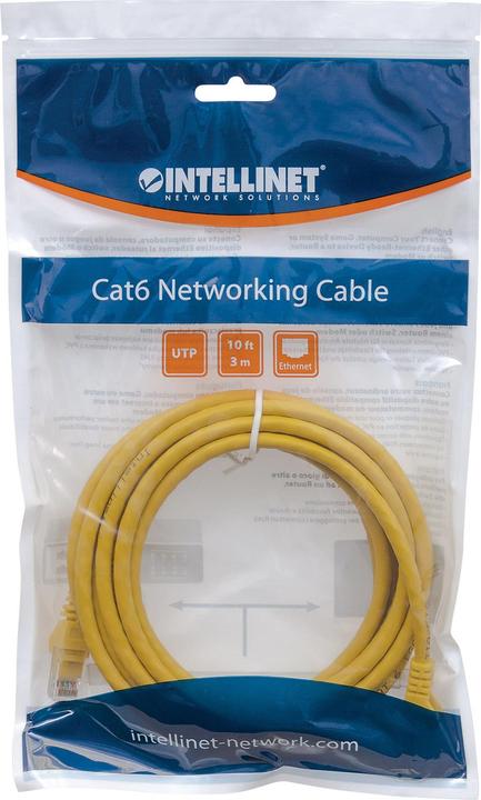 Produktbild Intellinet Patch-Kabel (UTP, CAT6, 3 m)