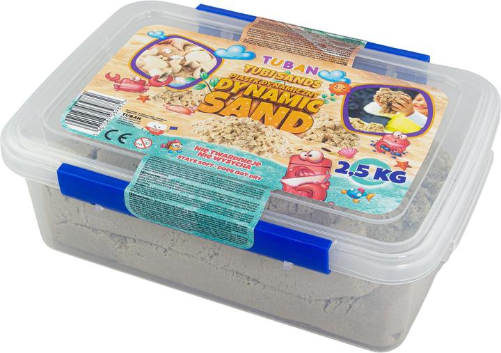 Produktbild Tuban Dynamischer Sand 2,5 kg im Karton, natur