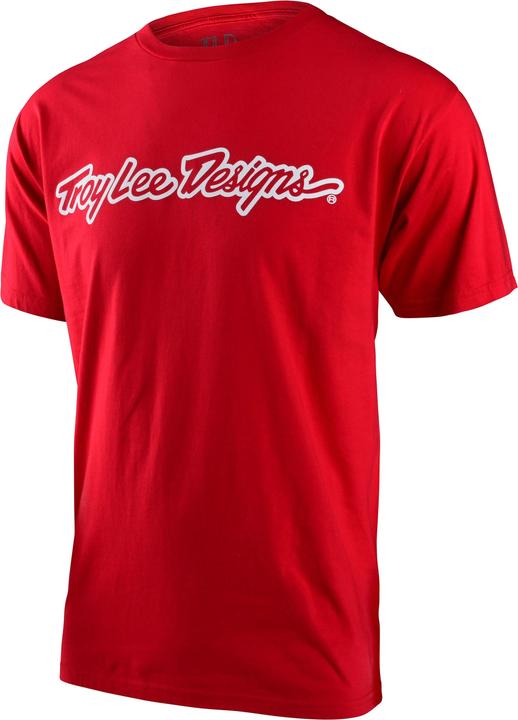 Troy Lee Designs Signature T-Shirt, red (S)