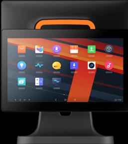 Sunmi Ordinateur de bureau T2S Lite, Android 9.0 15.6-inch + 15.6-inch, 4 Go + 64 Go