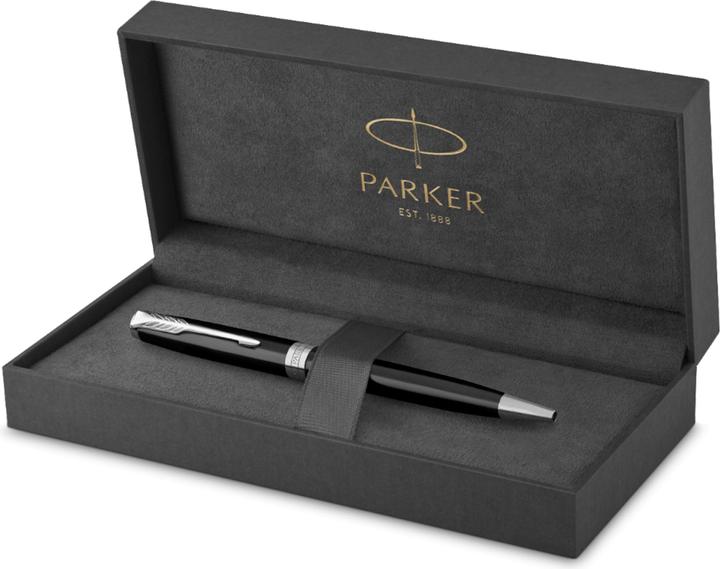 Produktbild Parker Pen Kugelschreiber SONNET Black Lacquer P.T. (M, schwarz) (Schwarz, 1 x)
