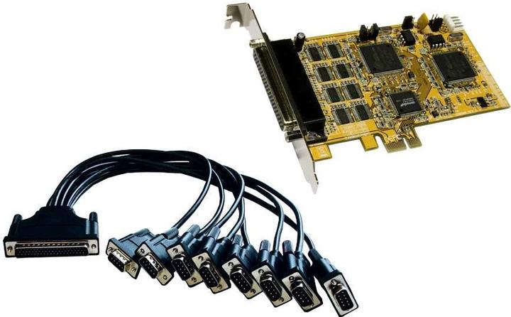 Actual product image Exsys Pci-Express Card 8xserial