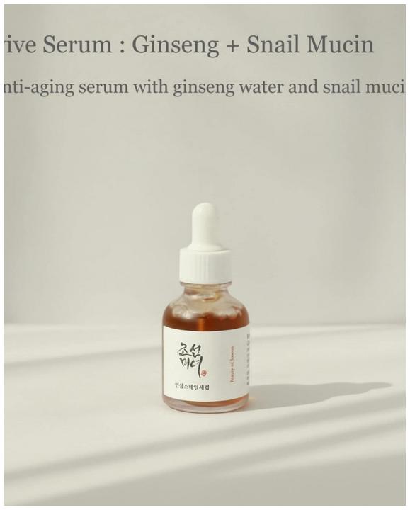 Image du produit Beauty of Joseon Revive Serum: Giseng + Snail mucin (30 ml)