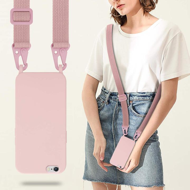 Image du produit Cadorabo TPU Cover Chaîne de téléphone portable Liquid (Apple iPhone 6 Plus)