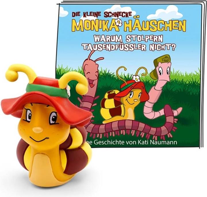 Actual product image Tonies The little snail Monika Häuschen- Why don't centipedes trip? (German)