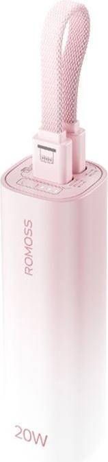Romoss PSC05C Mini Powerbank 5000mAh 10,5W (Pink) (5000 mAh, 10.50 W, 10.50 Wh)