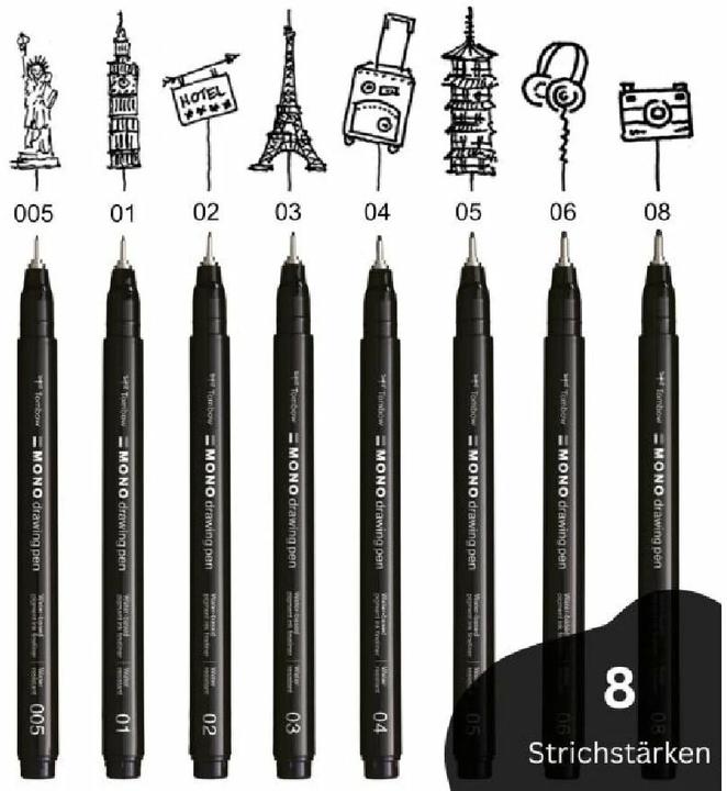 Produktbild Tombow Mono (Schwarz, 1 x)