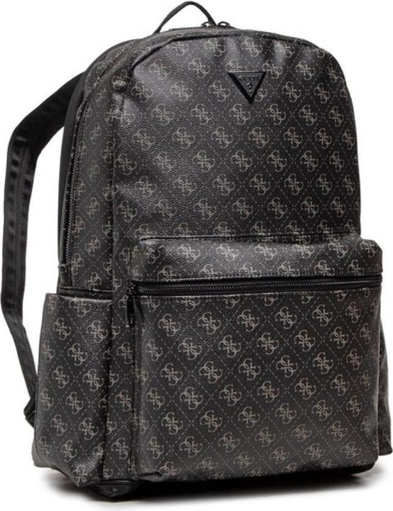 Actual product image Guess Vezzola, Synthetic Leather, Textile Backpack, Black, HMVZLAP2205, Fo